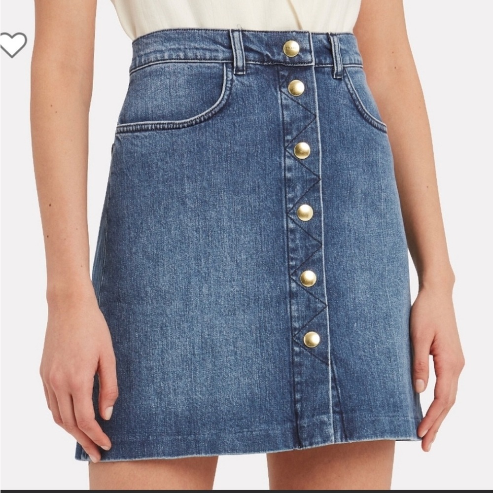 Frame Denim Skirt